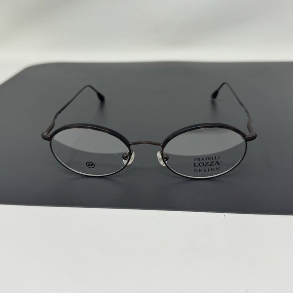 FRATELLI LOZZA Moho Eyeglasses 47 [] 17-140 Matte Tortoise Copper - Picture 1 of 8